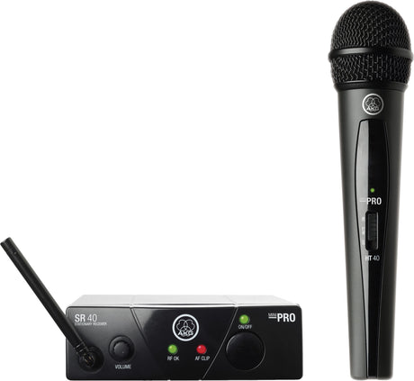 AKG WMS40 MINI Vocal Set BD US25B Single Vocal Wireless Microphone System