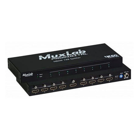 MuxLab 500427 | HDMI 1X8 4K60 Splitter
