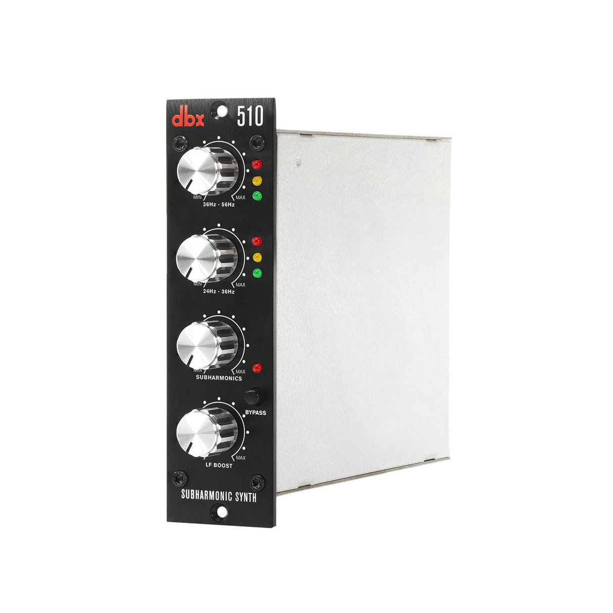 DBX 510 Analog Low Frequency Boost Circuit LED Metering Waveform Bass Note 2 Band Subharmonic Synthesizer