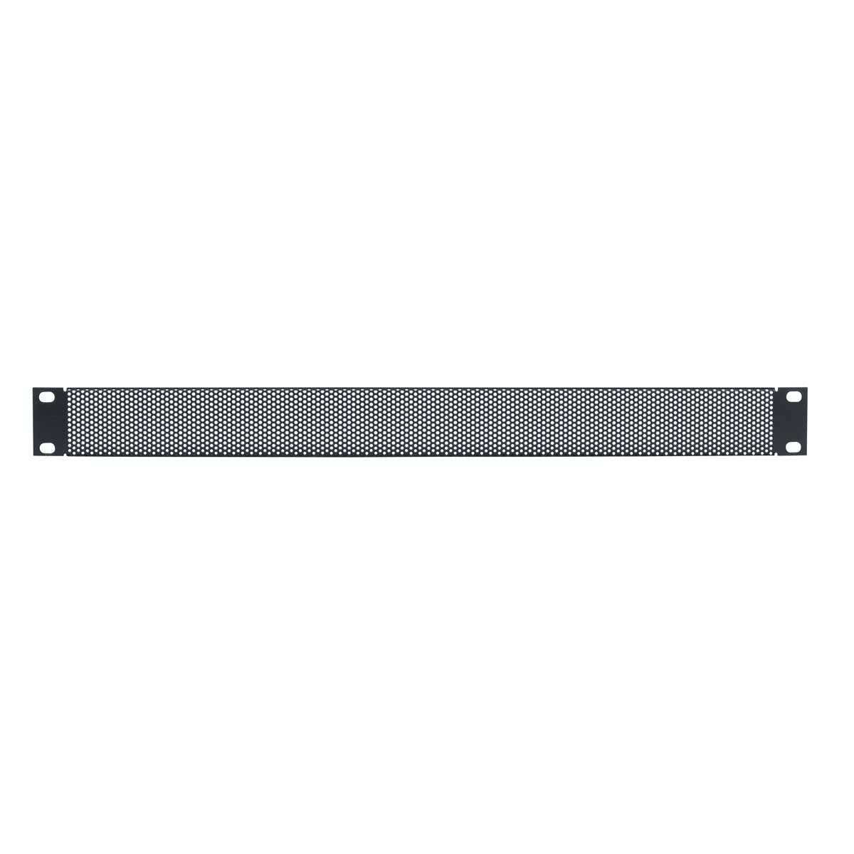 Lowell SVP-1 1U Steel Vent Panel with Flange