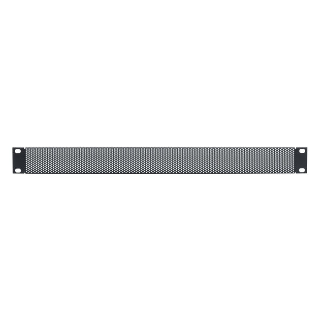 Lowell SVP-1 1U Steel Vent Panel with Flange