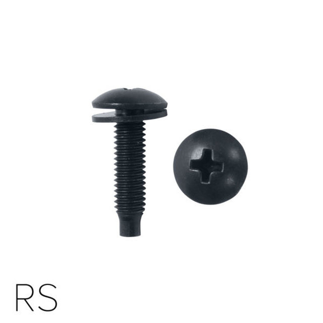 Lowell RS-100 10-32 Phillips Truss Head Screws Pilot Point Black 100-Pieces Bag