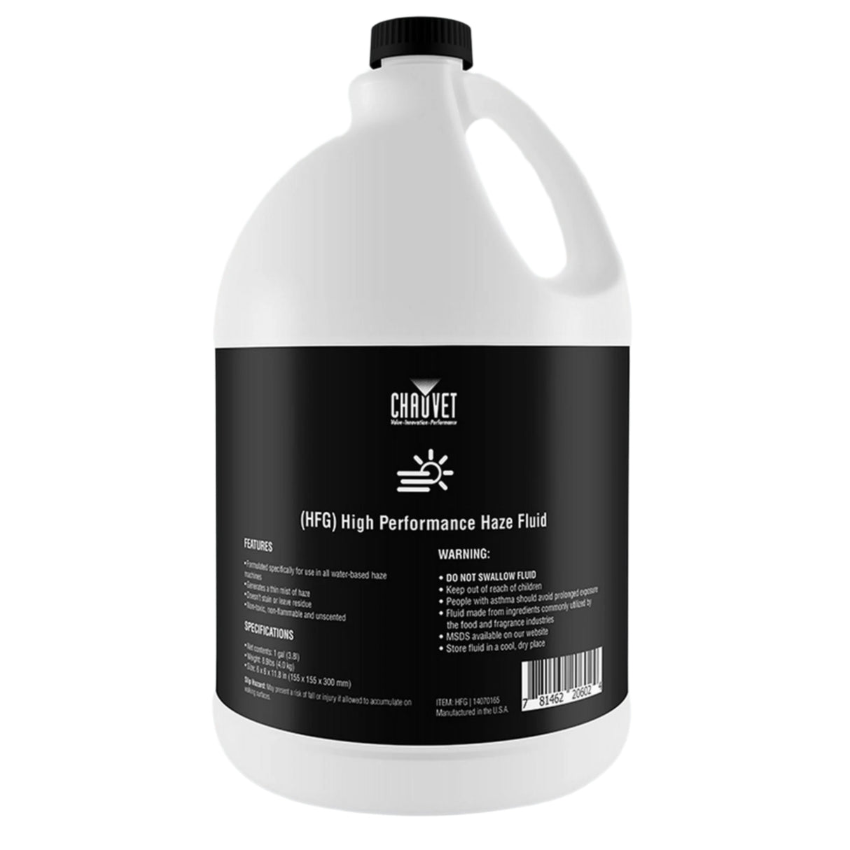 Chauvet DJ HFG High Performance Haze Fluid 1-Gallon