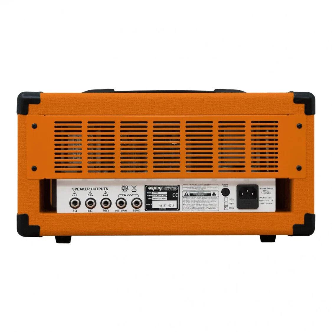 Orange OR15H 15/7 Watt Single Channel 3 Band Compact Tube Head Amplifier (Used) - used