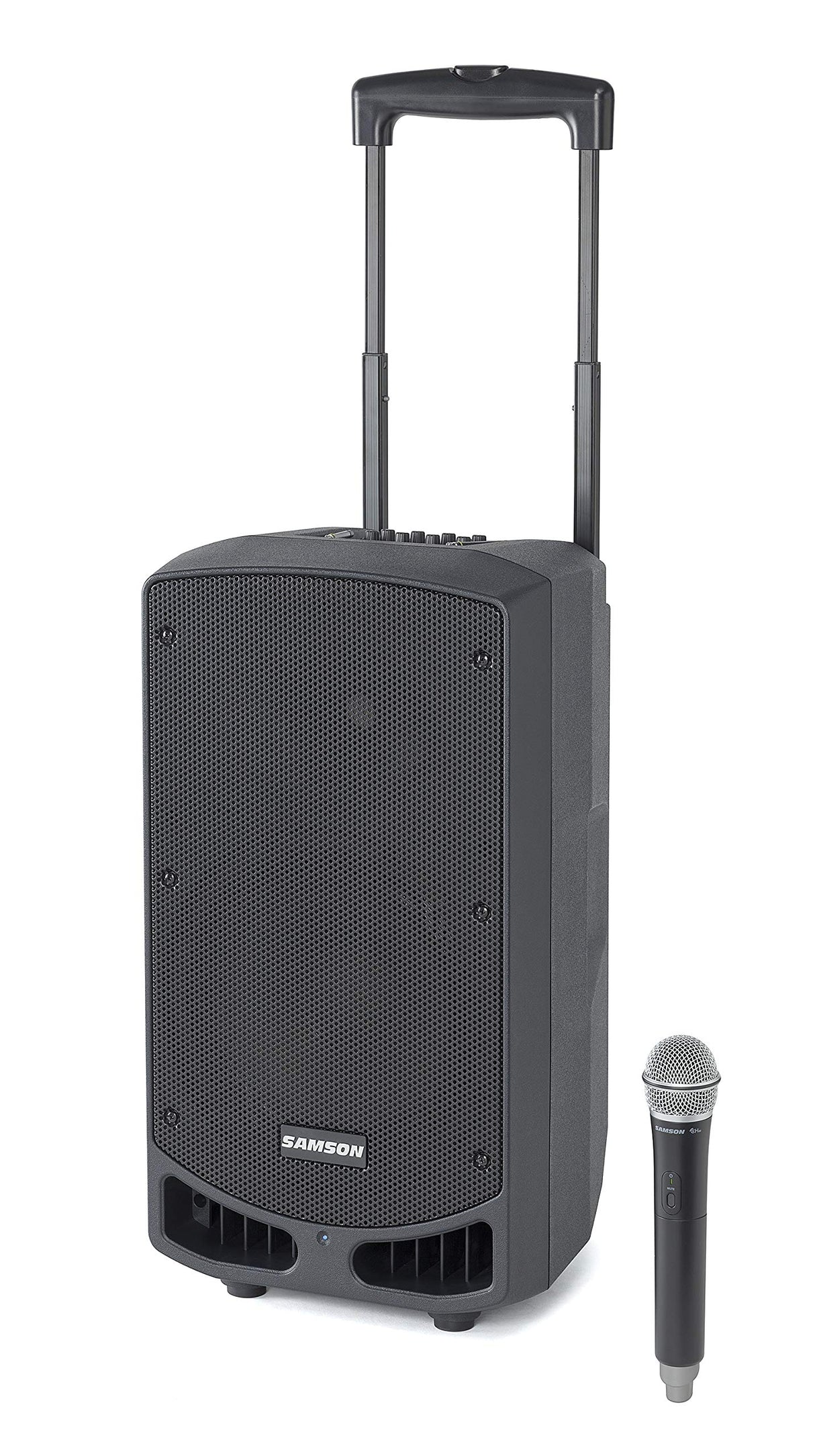 Samson XP310w Rechargeable Portable PA with Handheld Wireless System and Bluetooth Band D