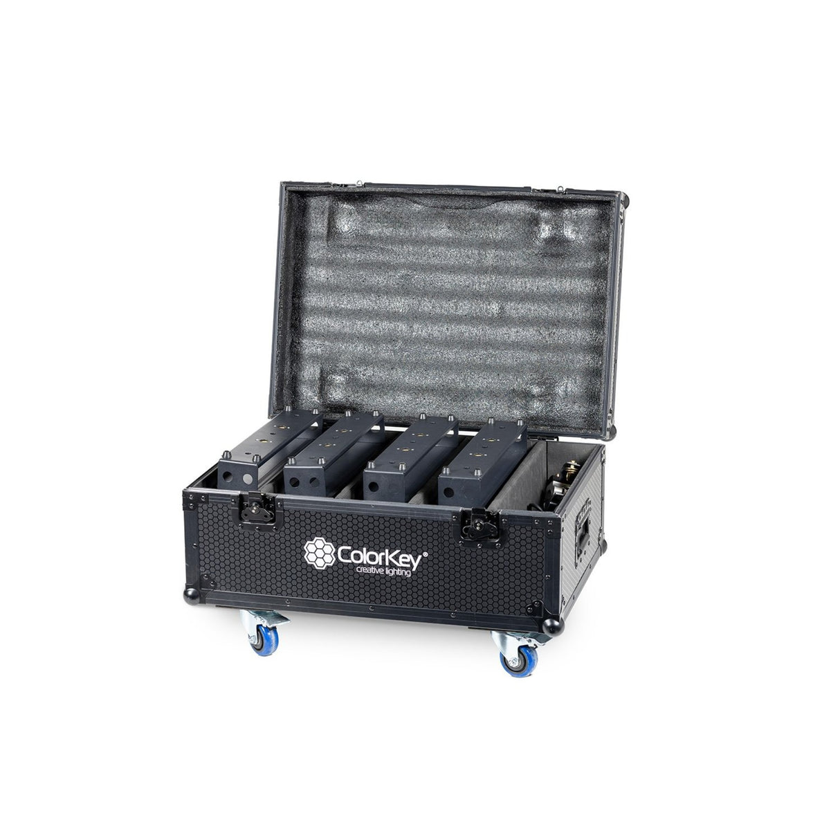 ColorKey CKU-9080 Road Case for Inceptor Panel FX (Holds 4 Fixtures)