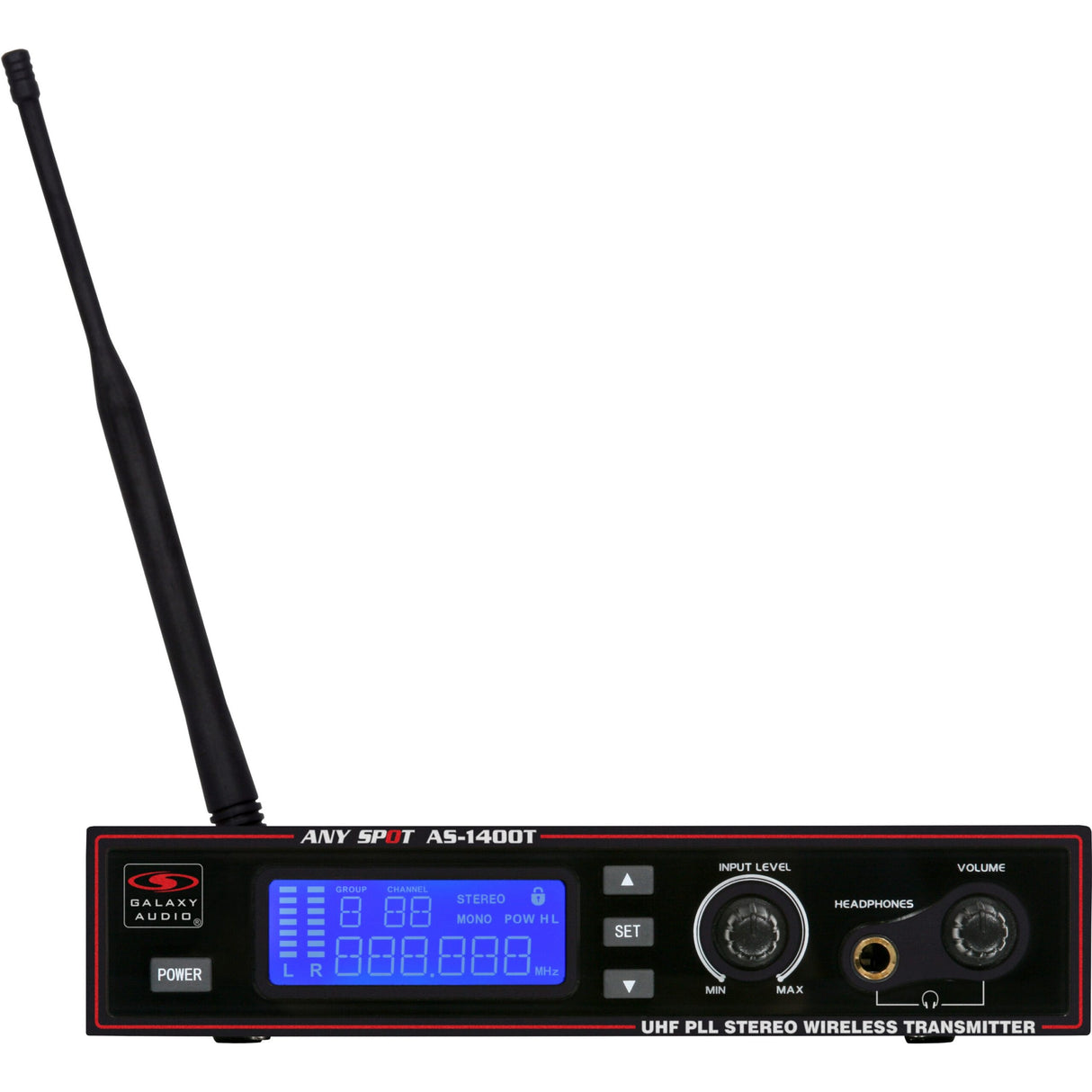 Galaxy Audio AS-1400T Wireless In-Ear System Transmitter M Band 516-558 MHz