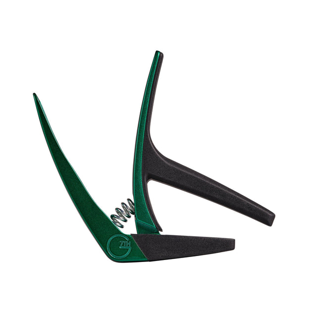 G7th Nashville Spring Capo for 6-String Acoustic Guitars Green - accessories
