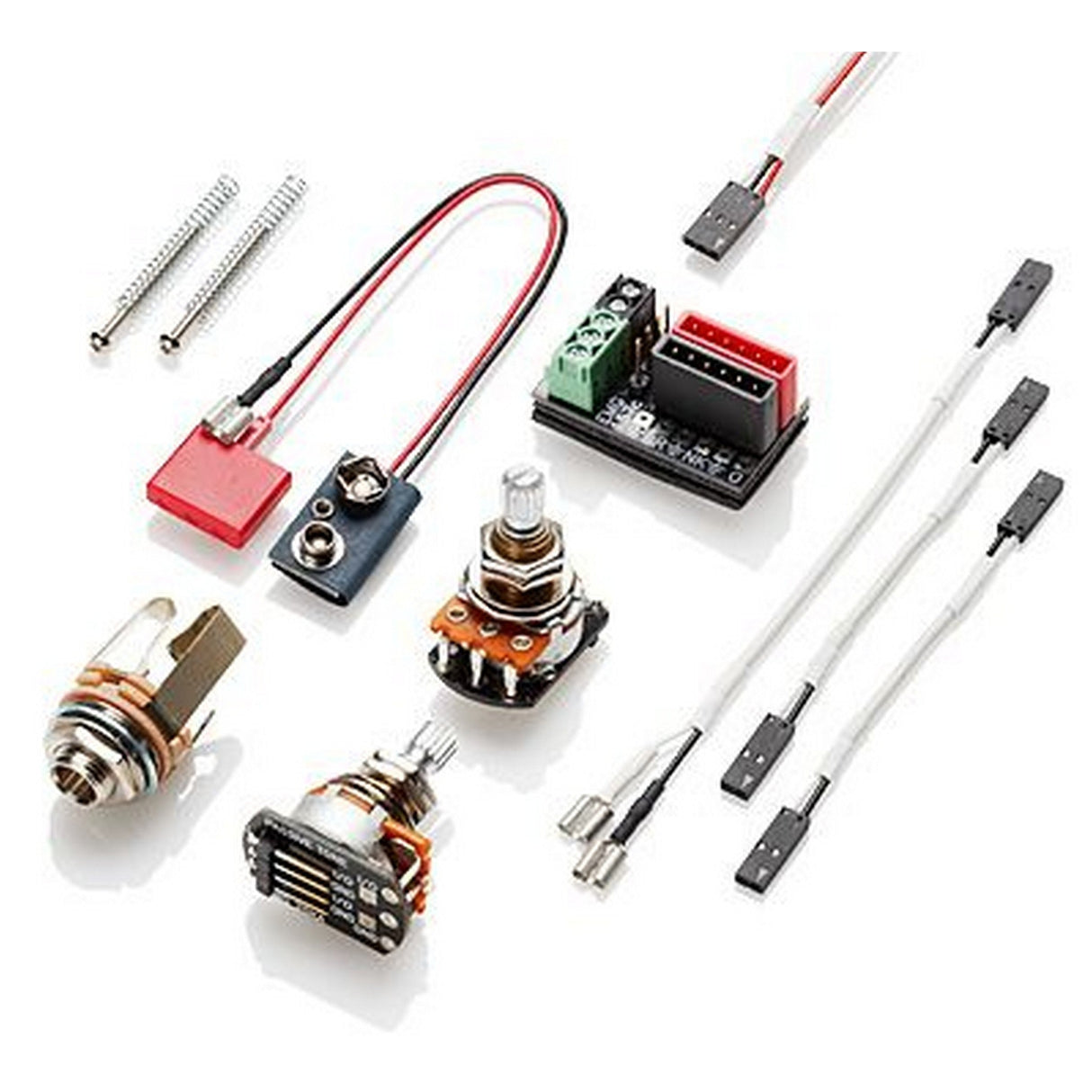 EMG 85 Guitar Humbucking Pickup Brushed Black Chrome Short Shaft - accessories