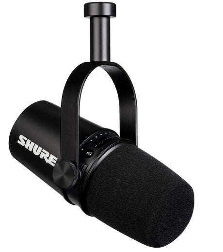 Shure MV7-K XLR/USB Dynamic Podcasting Microphone Black