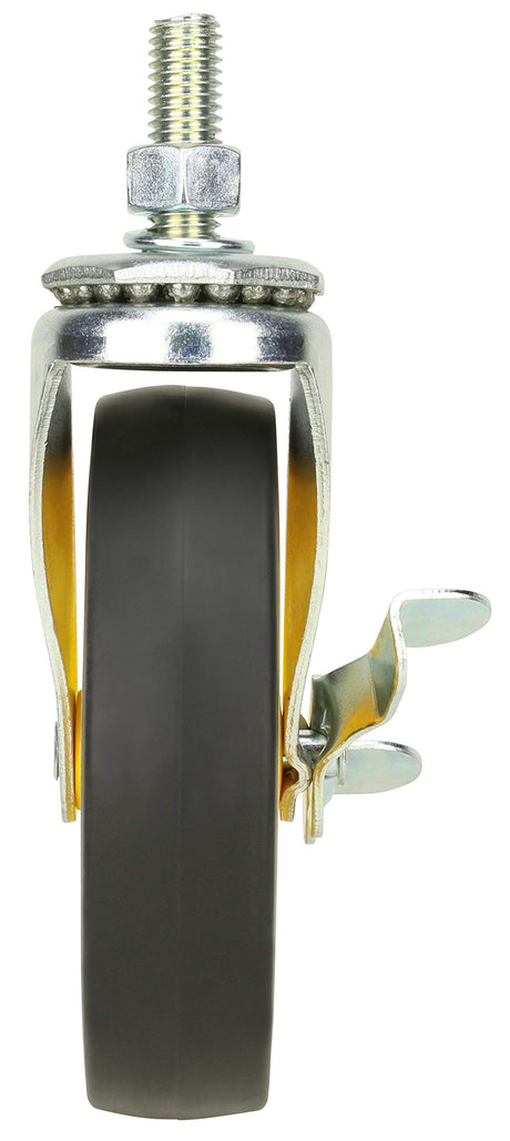 RockNRoller RCSTR5X125 5 G-force Caster with Brake for R8 R10 2-Pack