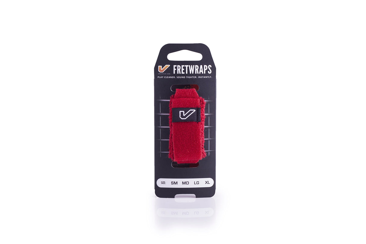 Gruv Gear FretWraps String Muter HD Fire 1-Pack Red Small - accessories