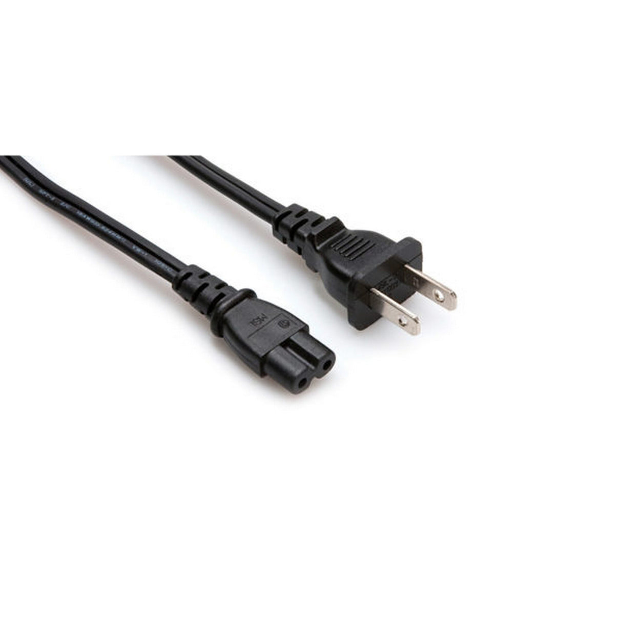 Hosa PWP-426 IEC C7 to NEMA 1-15P Power Cord 8-Feet