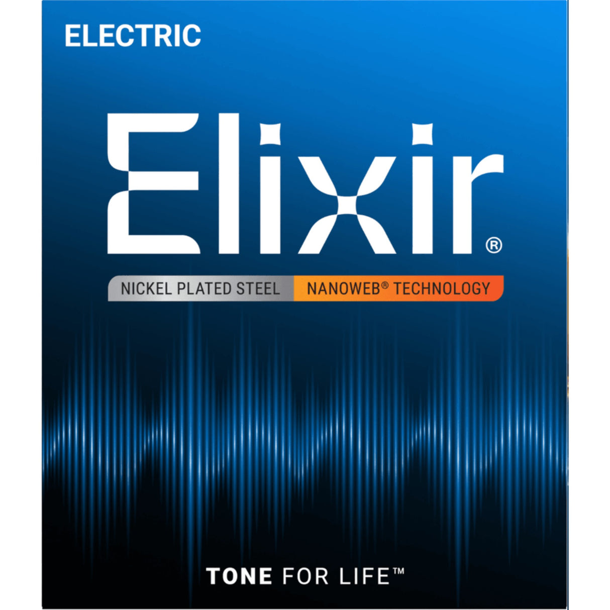 Elixir 12152 Nickel-Plated Steel NANOWEB Electric Guitar Strings - Heavy (12-52)
