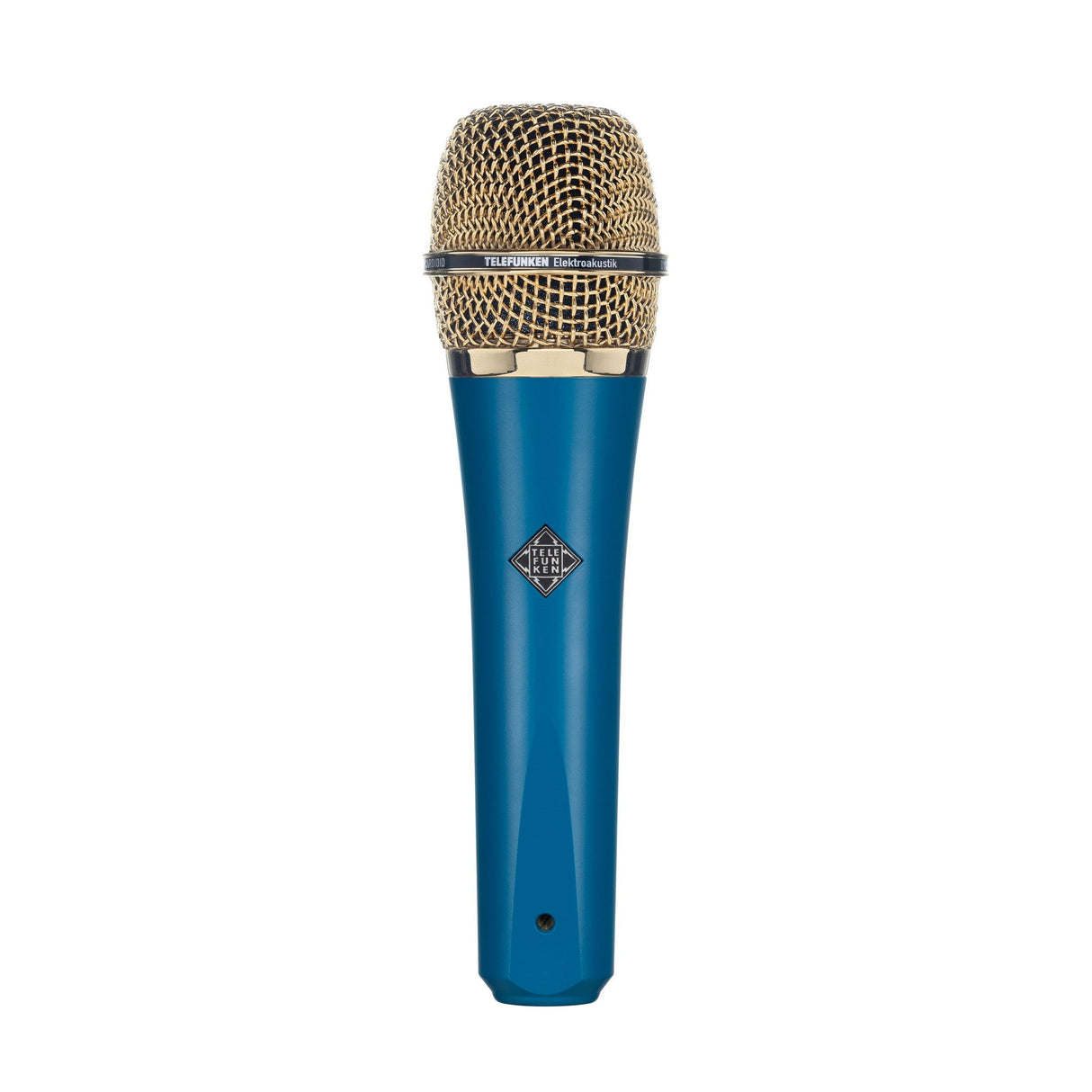 Telefunken M81 Supercardioid Handheld Dynamic Microphone Blue with Gold Grille