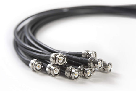 RF Venue RG8X1.5-10 Premium BNC Interconnect Cable 1.5-Feet