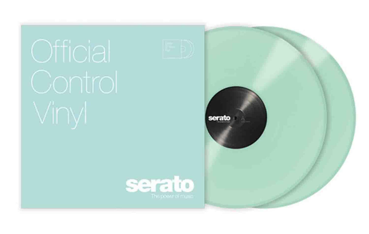 Serato 7-Inch Control Vinyl Glow in the Dark Pair
