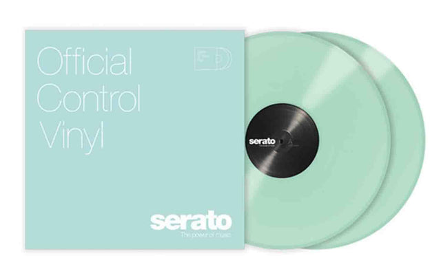 Serato 7-Inch Control Vinyl Glow in the Dark Pair