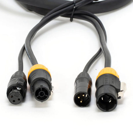 Accu Cable AC3PTRUE3 3-Foot Female to Male 3-Pin DMX/Locking Power Link Cable