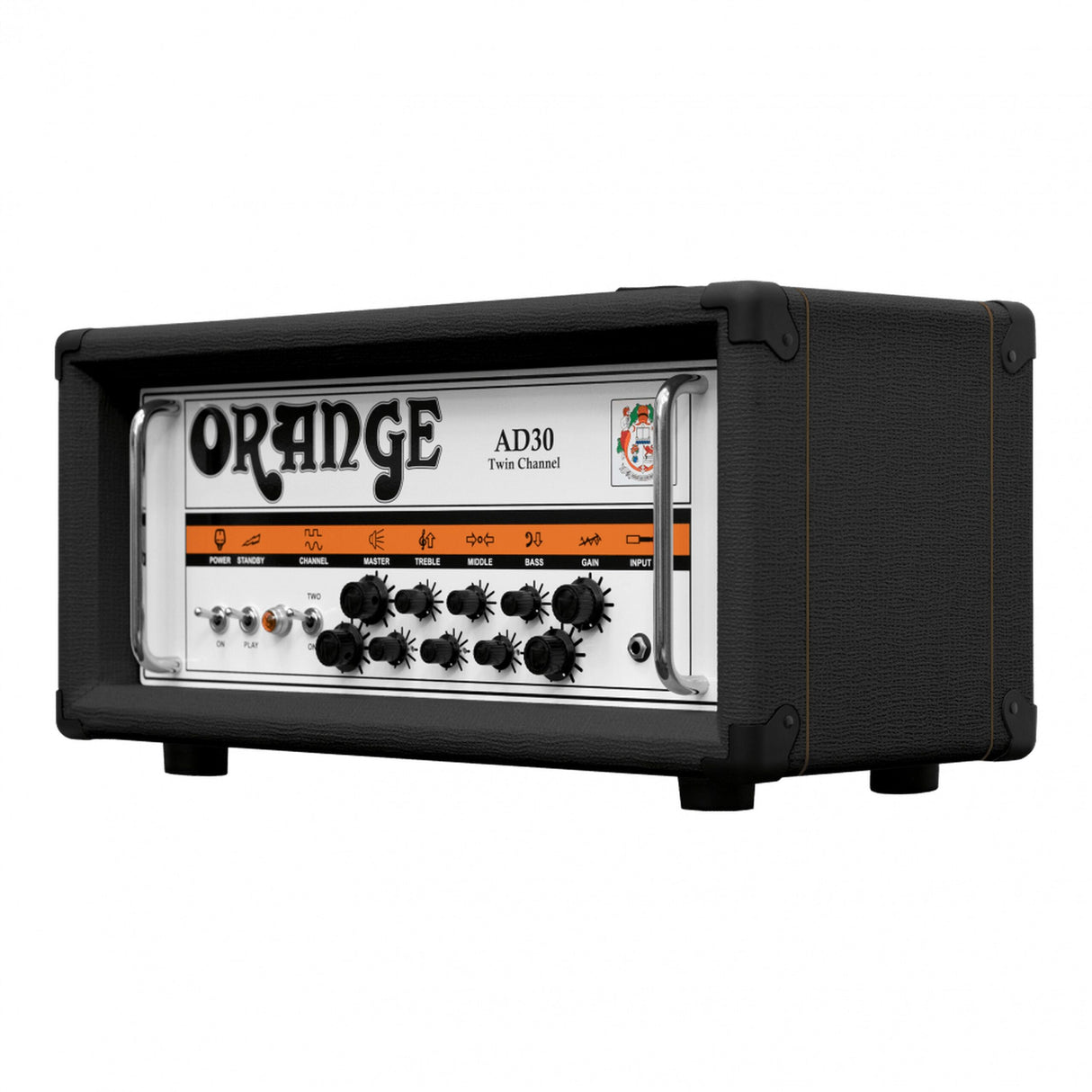 Orange AD30HTC 30-Watt Twin Channel Guitar Amplifier Head Black - amps