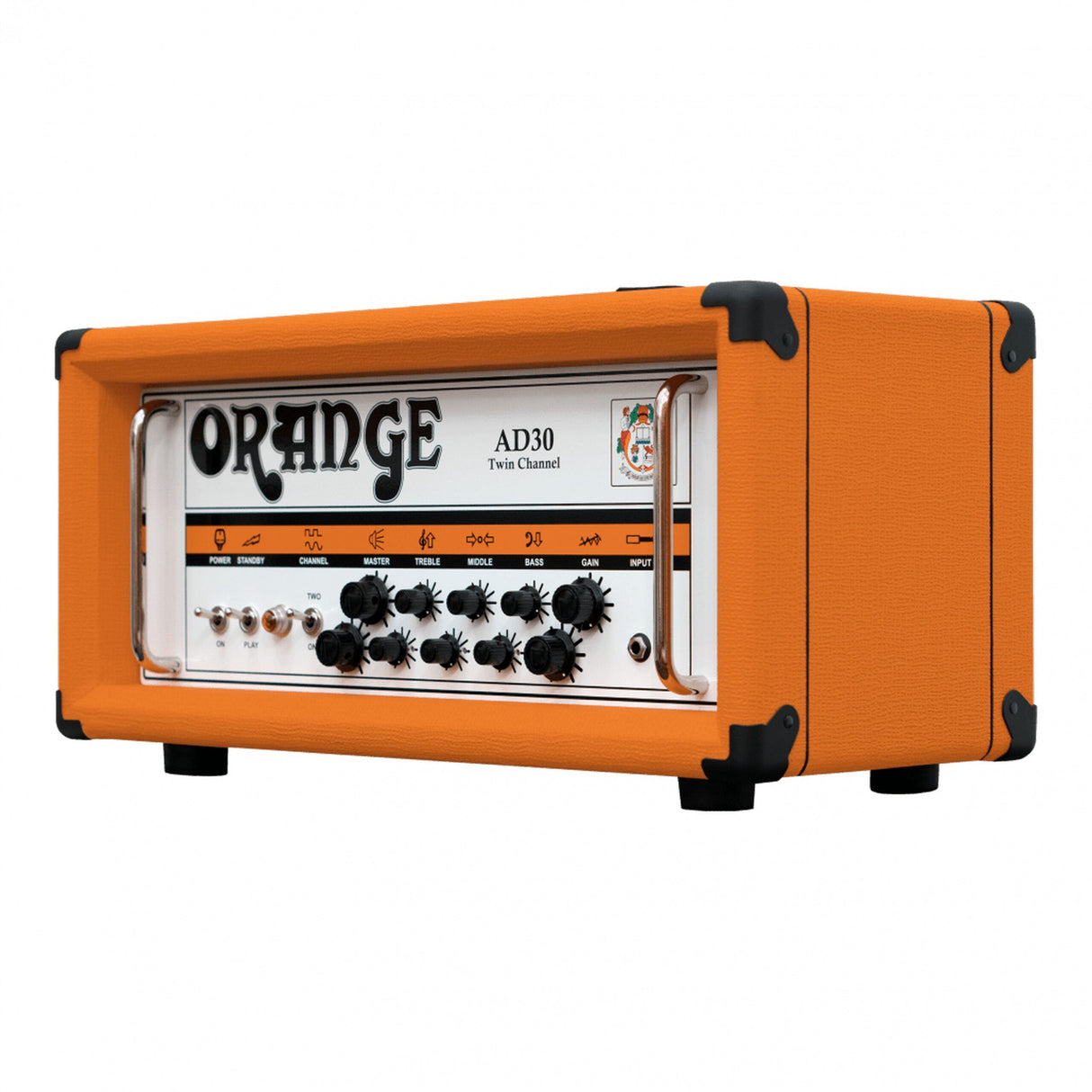Orange AD30HTC 30-Watt Twin Channel Guitar Amplifier Head Orange - amps