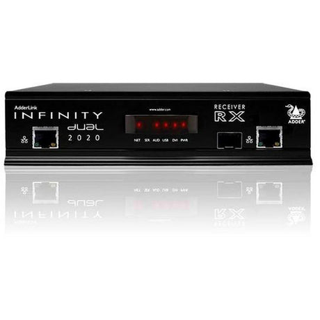 Adder ALIF2020R-US INFINITY Dual Head Digital USB 2.0 IP KVM A/V Extender Receiver