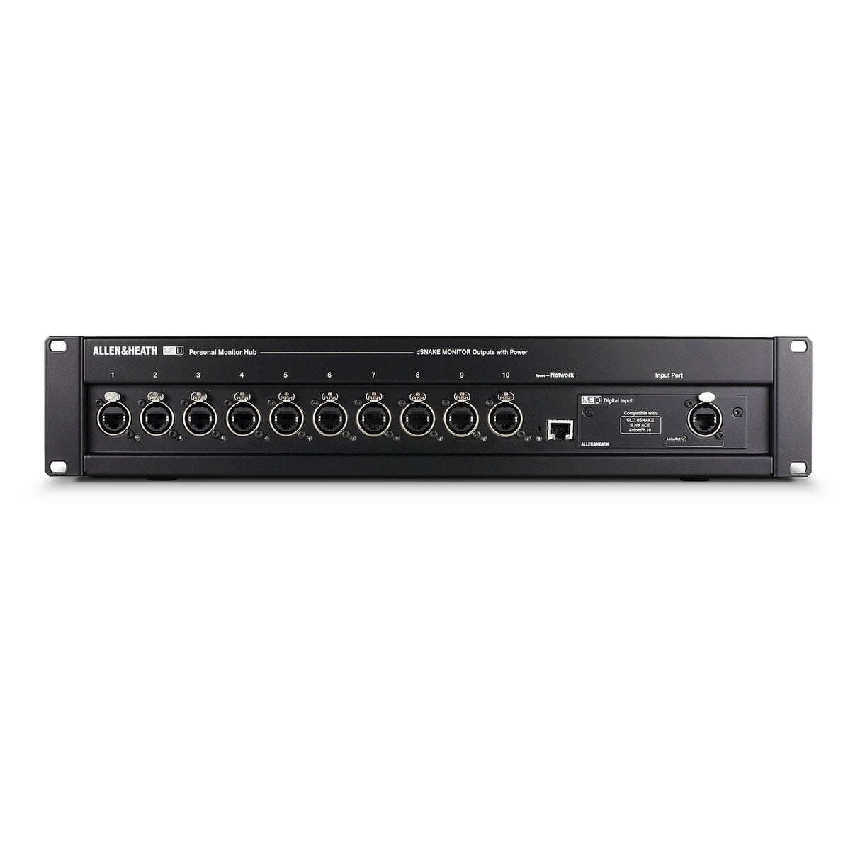 Allen & Heath AH-ME-U 10 Port POE Monitor Hub Parallel Connection ME-1