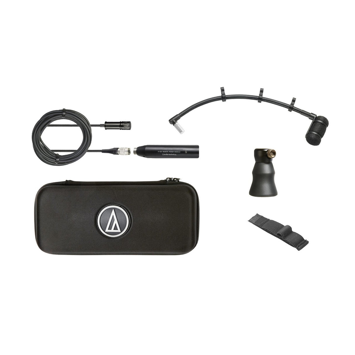 Audio Technica ATM350PL 9 Inch Gooseneck Cardioid Condenser Instrument Microphone with Piano Mount