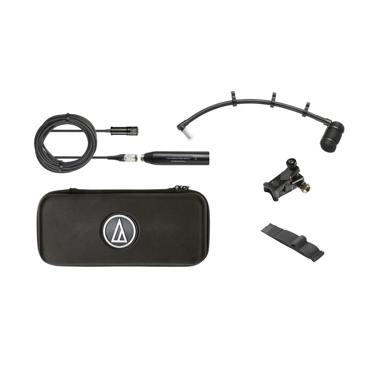Audio Technica ATM350UL 9 Inch Gooseneck Cardioid Condenser Instrument Microphone with Universal Mount