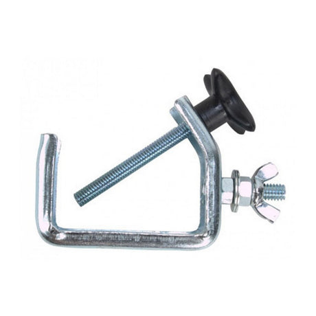 ADJ BABY-CLAMP | Light Duty Lighting Fixtures Clamp for Pin Spots Small Par Cans Silver