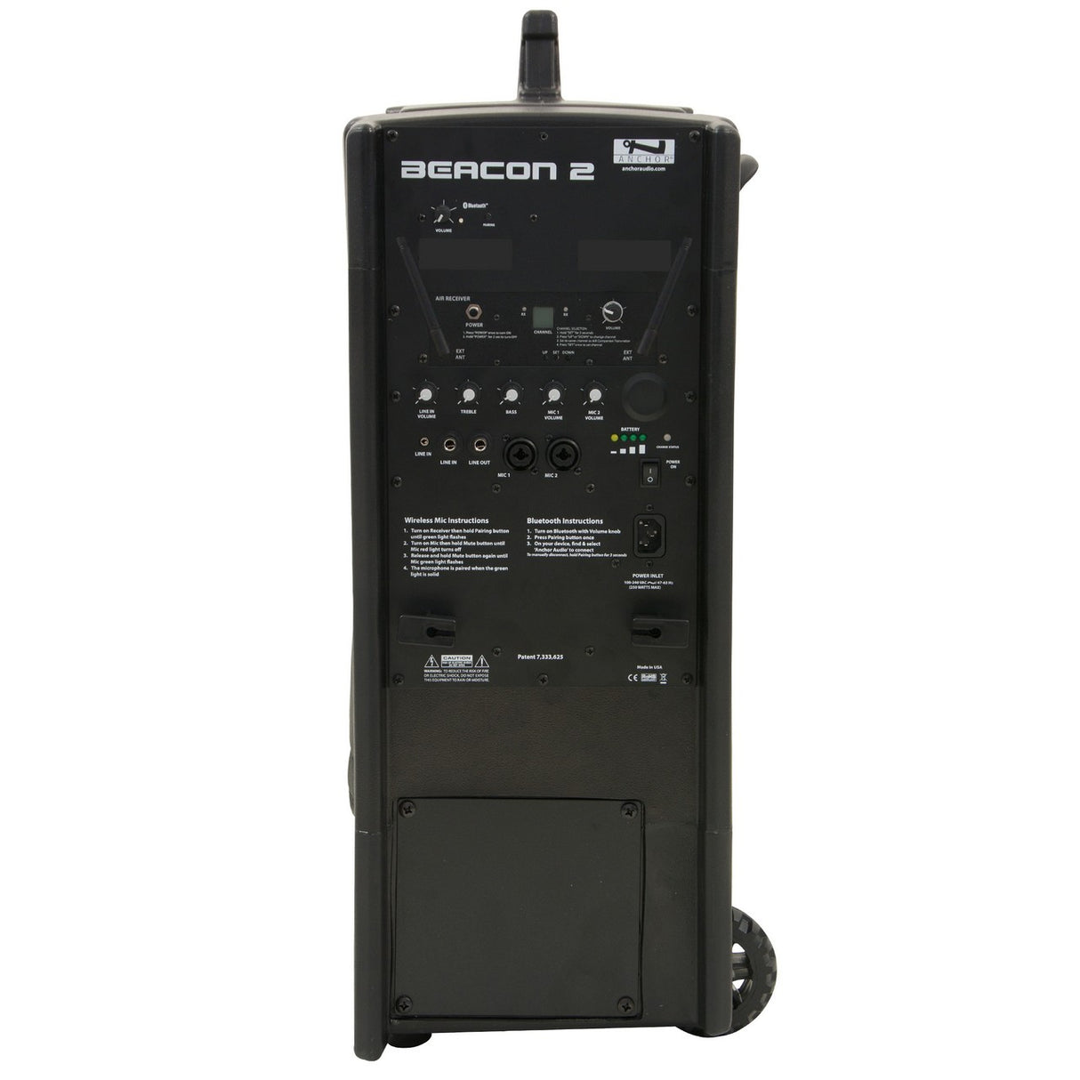 Anchor Audio BEA2-R Beacon 2 with Built-in Bluetooth and AIR Wireless Receiver