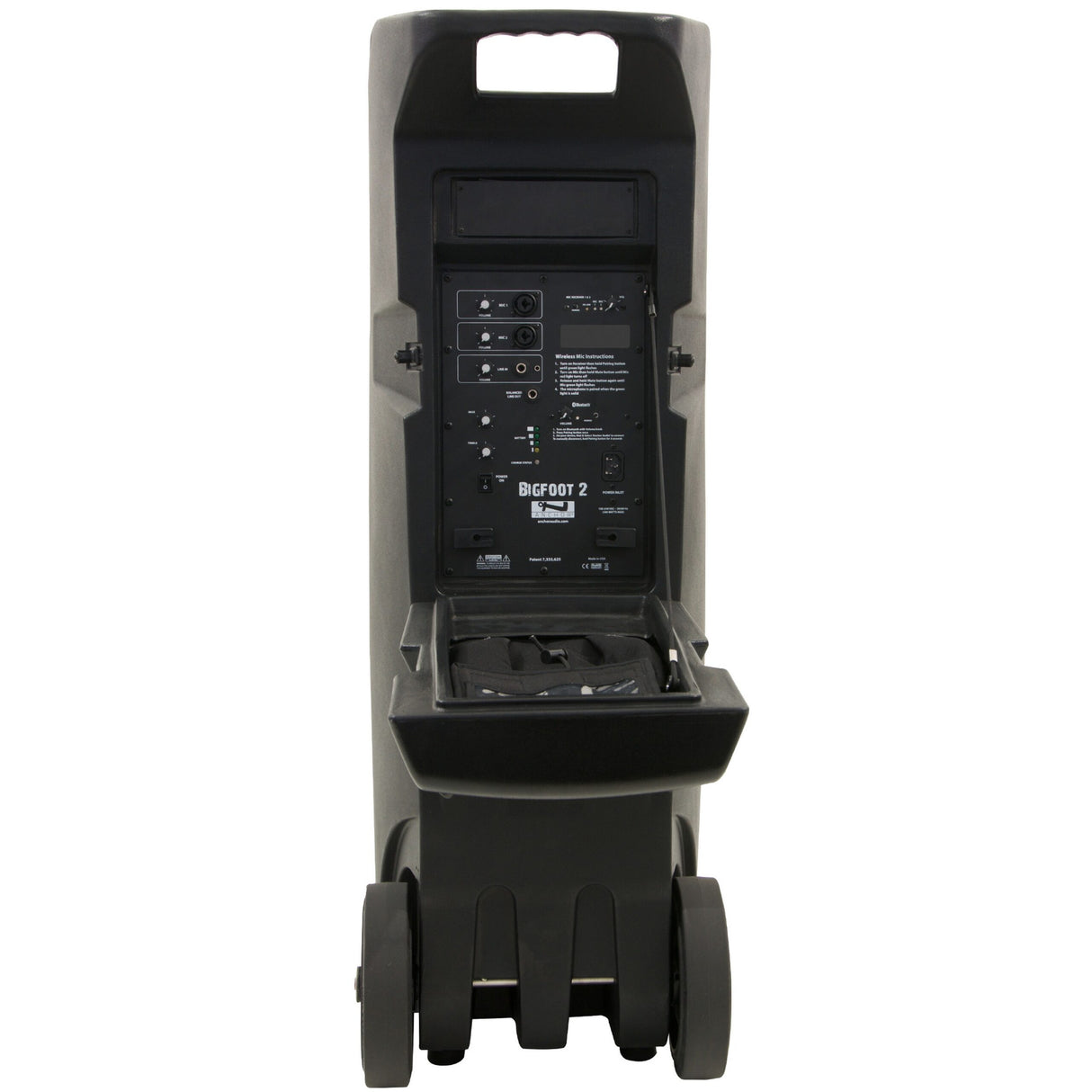 Anchor Audio Bigfoot 2 BIG2-U2 Portable Sound System with Built-In Bluetooth and Dual Wireless Microphone Receiver