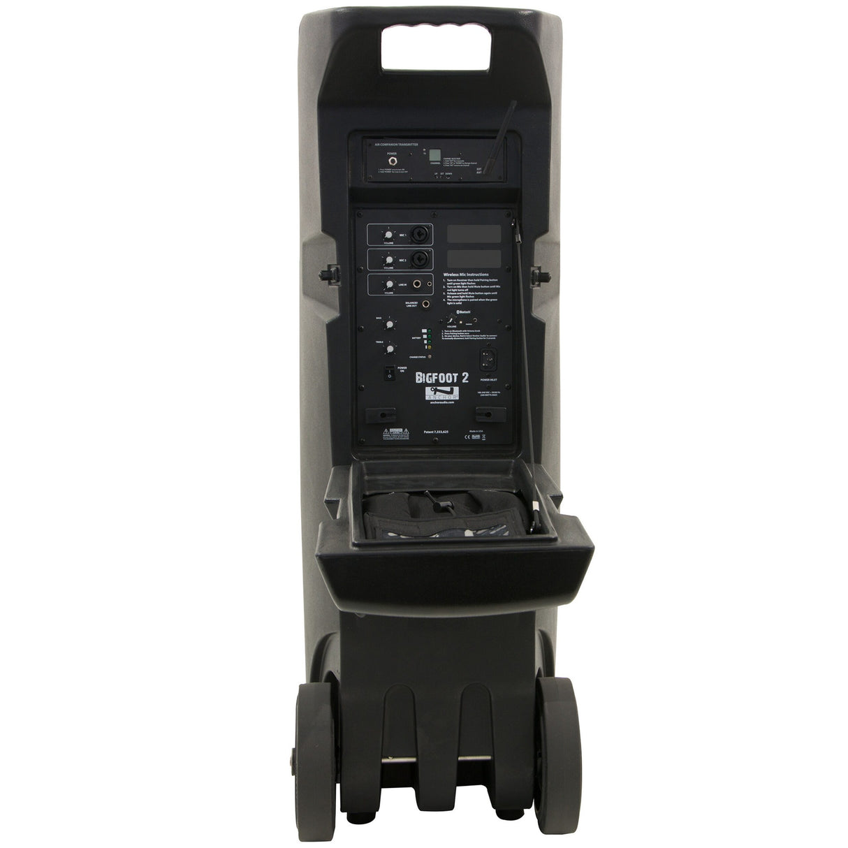 Anchor Audio Bigfoot 2 BIG2-X Portable Sound System with Built-In Bluetooth and AIR Wireless Transmitter