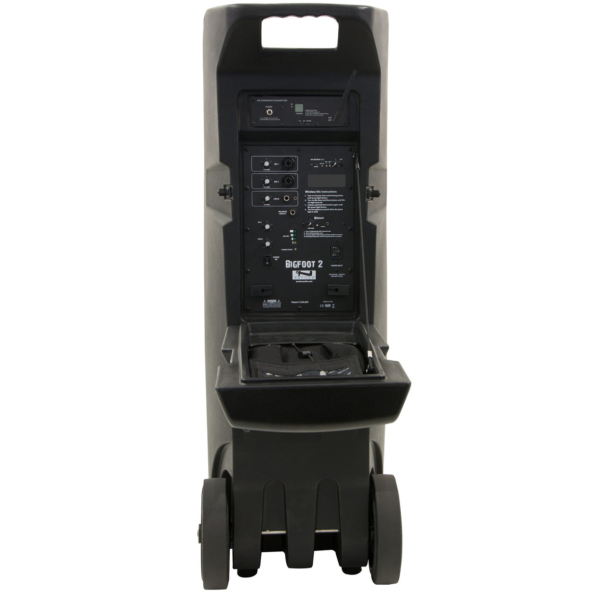 Anchor Audio Bigfoot 2 BIG2-XU2 Portable Sound System with Built-In Bluetooth AIR Wireless Transmitter and Dual