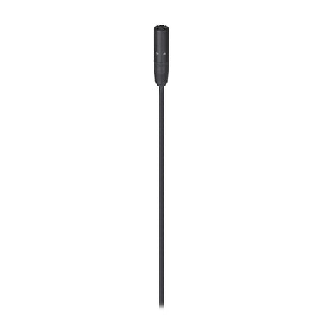 Audio-Technica BP898 Cardioid Condenser Lavalier Microphone 4 Pin Connector