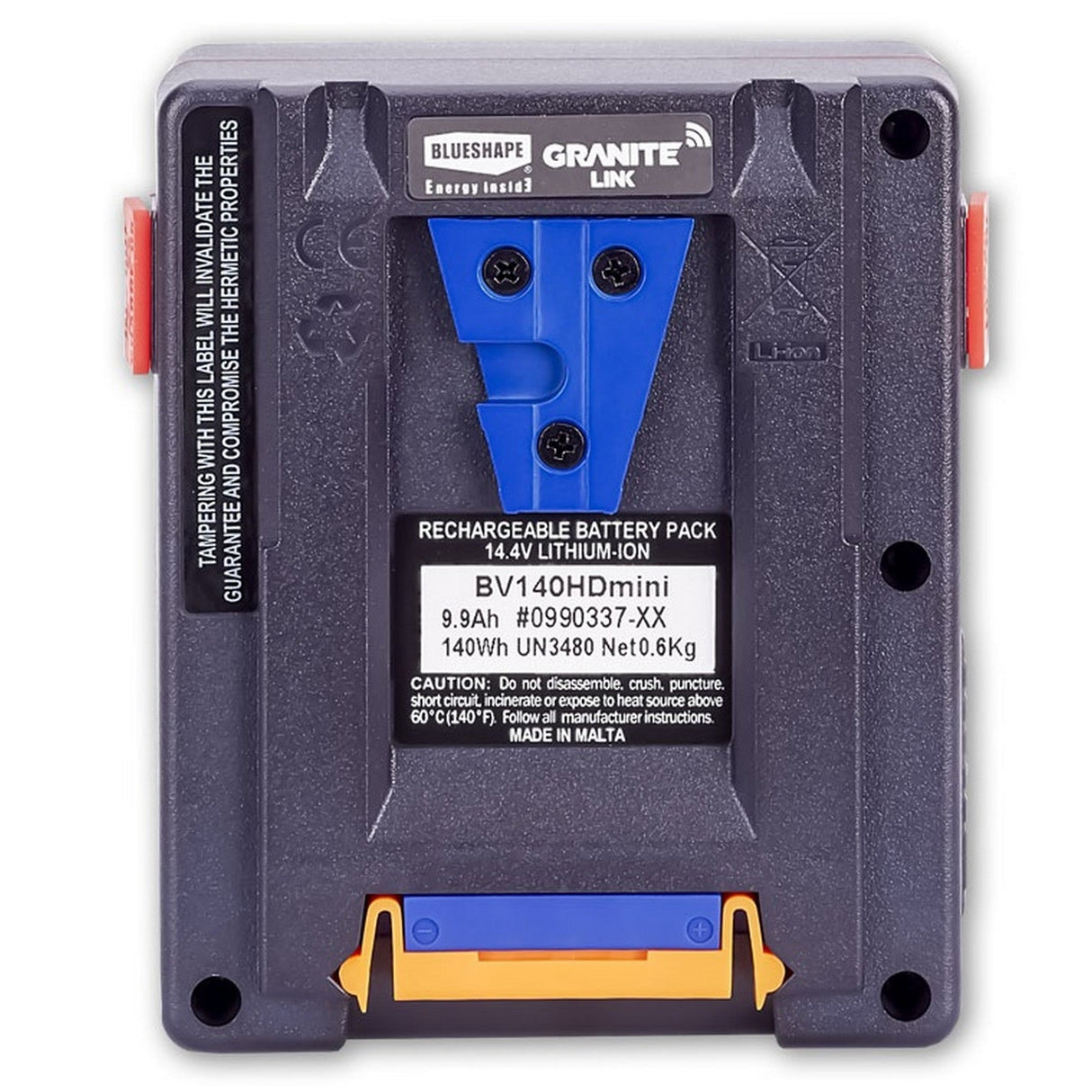 BLUESHAPE BV140HDMINI GRANITE Mini 140Wh Camera Battery V-Lock