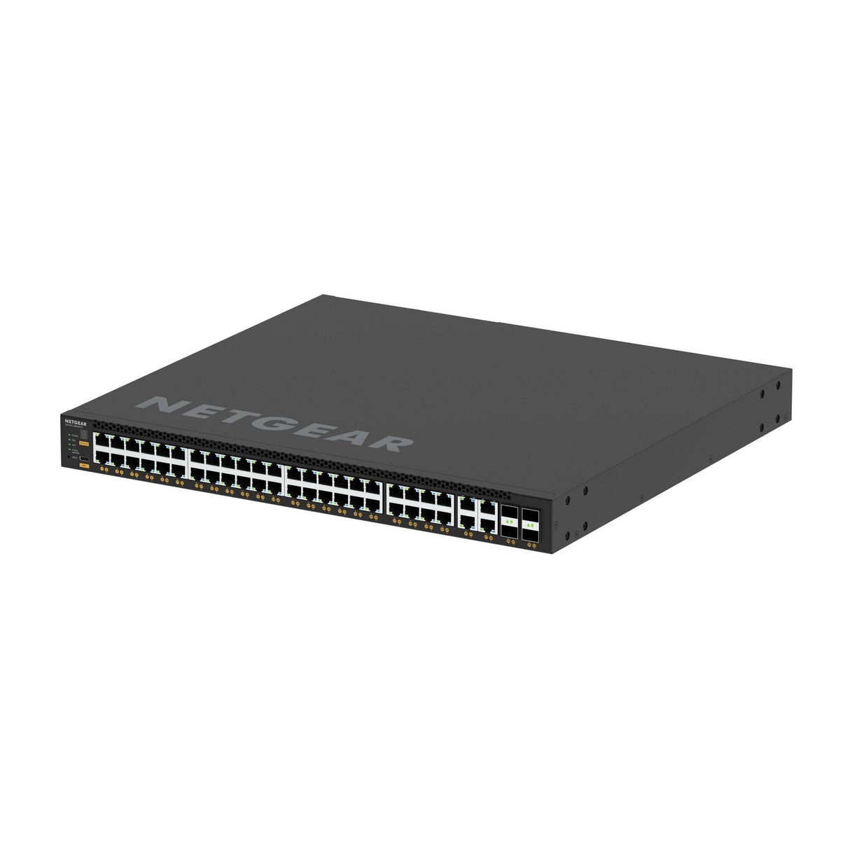 Netgear MSM4352-100NES 52-Port 44x2.5G 4x10G/Multi-Gig PoE + + and 4xSFP28 25G Managed Switch
