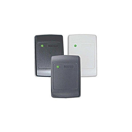 Honeywell OmniProx HID Compatible Switch Plate Single-Gang Reader Black Charcoal Gray and Ivory