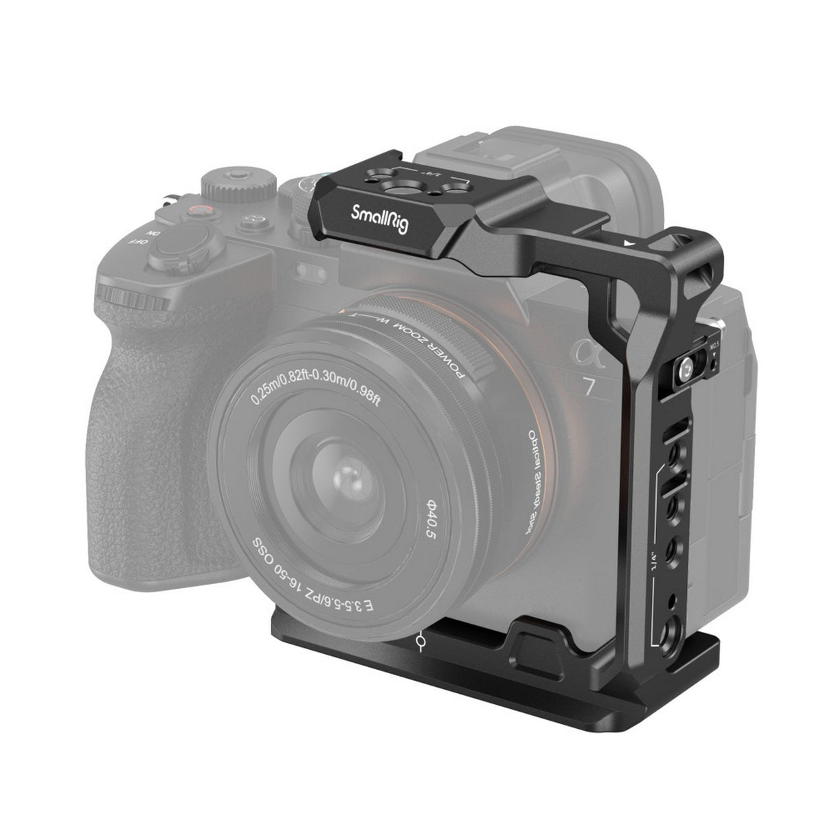 SmallRig Camera Half Cage for Sony Alpha 7R V/Alpha 7 IV/Alpha 7S III/Alpha 1/Alpha 7R IV
