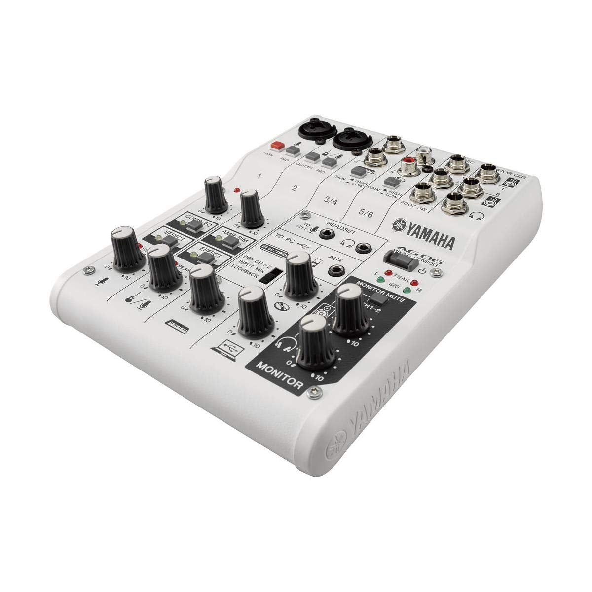 Yamaha AG06 6 Channel Mixer USB Audio Interface