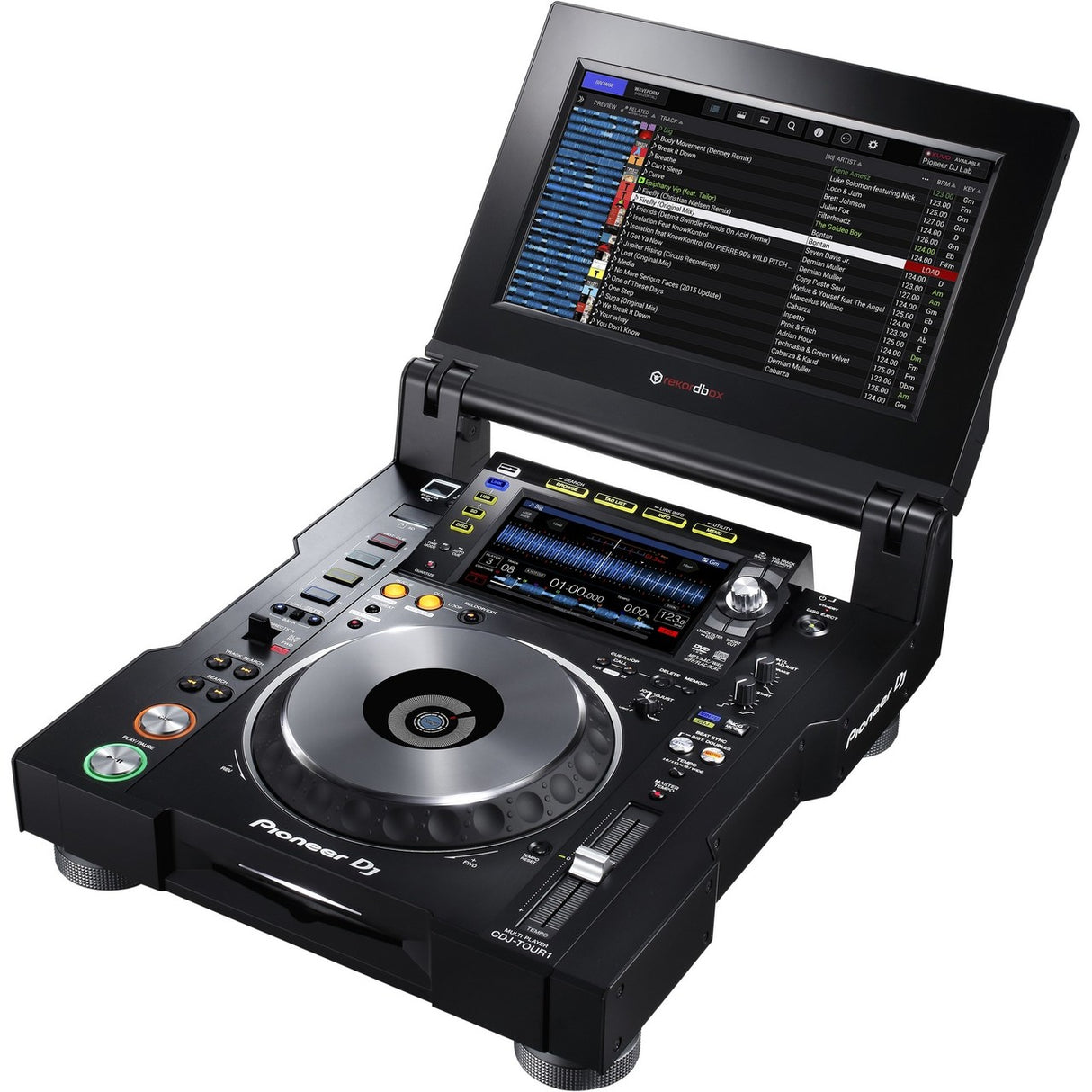 Pioneer CDJ-TOUR1 Foldout Touch Screen TOUR System Multi Media Player