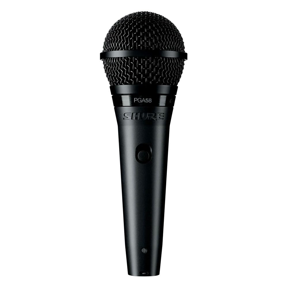 Shure PGA58-LC Cardioid Dynamic Vocal Microphone Less Cable