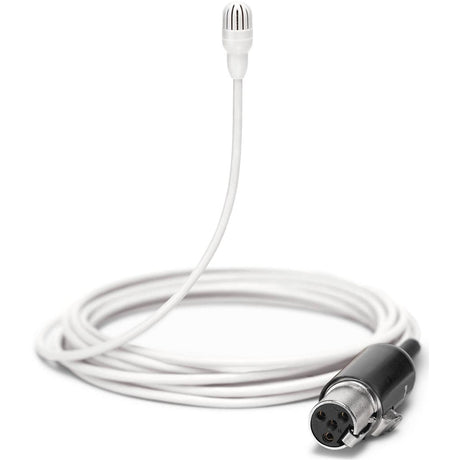 Shure TL47W/O TwinPlex Omnidirectional Subminiature Lavalier Microphone White TA4F Connector No Accessories