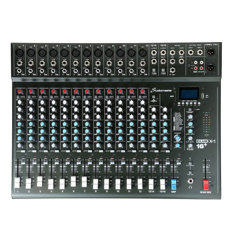 Studiomaster CLUB XS16+ 16 Channel Analog Mixing Console with DSP