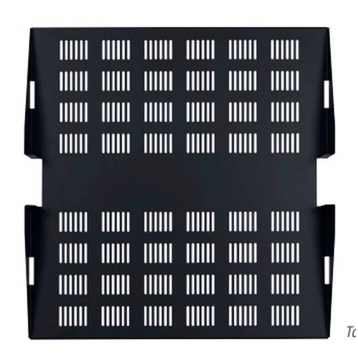 Lowell CMS-220 Center-Mount Shelf for 2 Post Relay Racks 2U