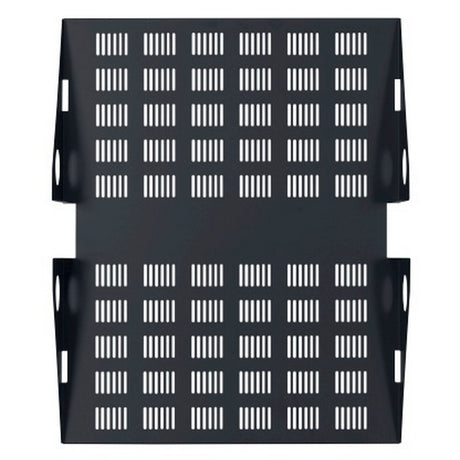 Lowell CMS-324 Center-Mount Shelf for 2 Post Relay Racks 3U