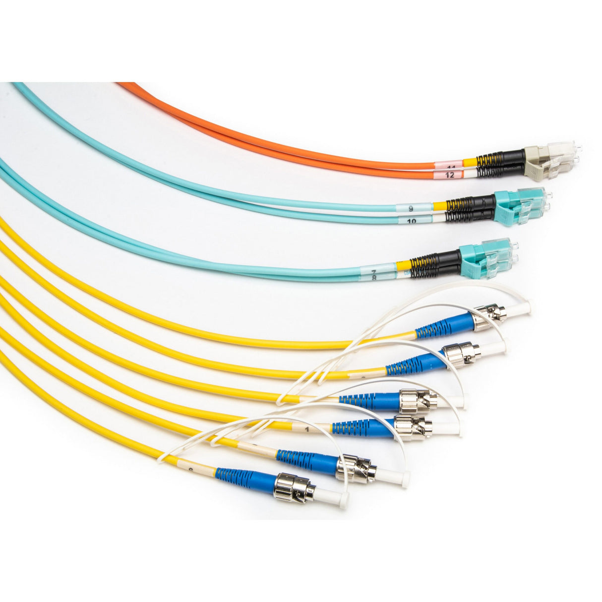 Camplex CMX-TASST-0500 TAC-ALL 12-Channel ST Single Mode and ST Multimode Fiber Optic Tactical Snake 500-Foot