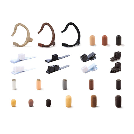 Point Source Audio CO-8WLh-KIT High Sensitivity Omnidirectional Lavalier Switch Kit 3.5mm Locking-Ring Sony Connector