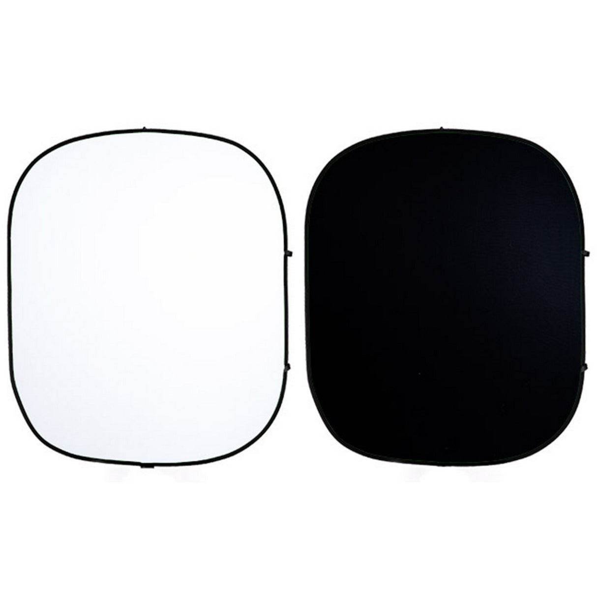 Savage CB112-67 Collapsible Background Black/White 6 x 7-Feet