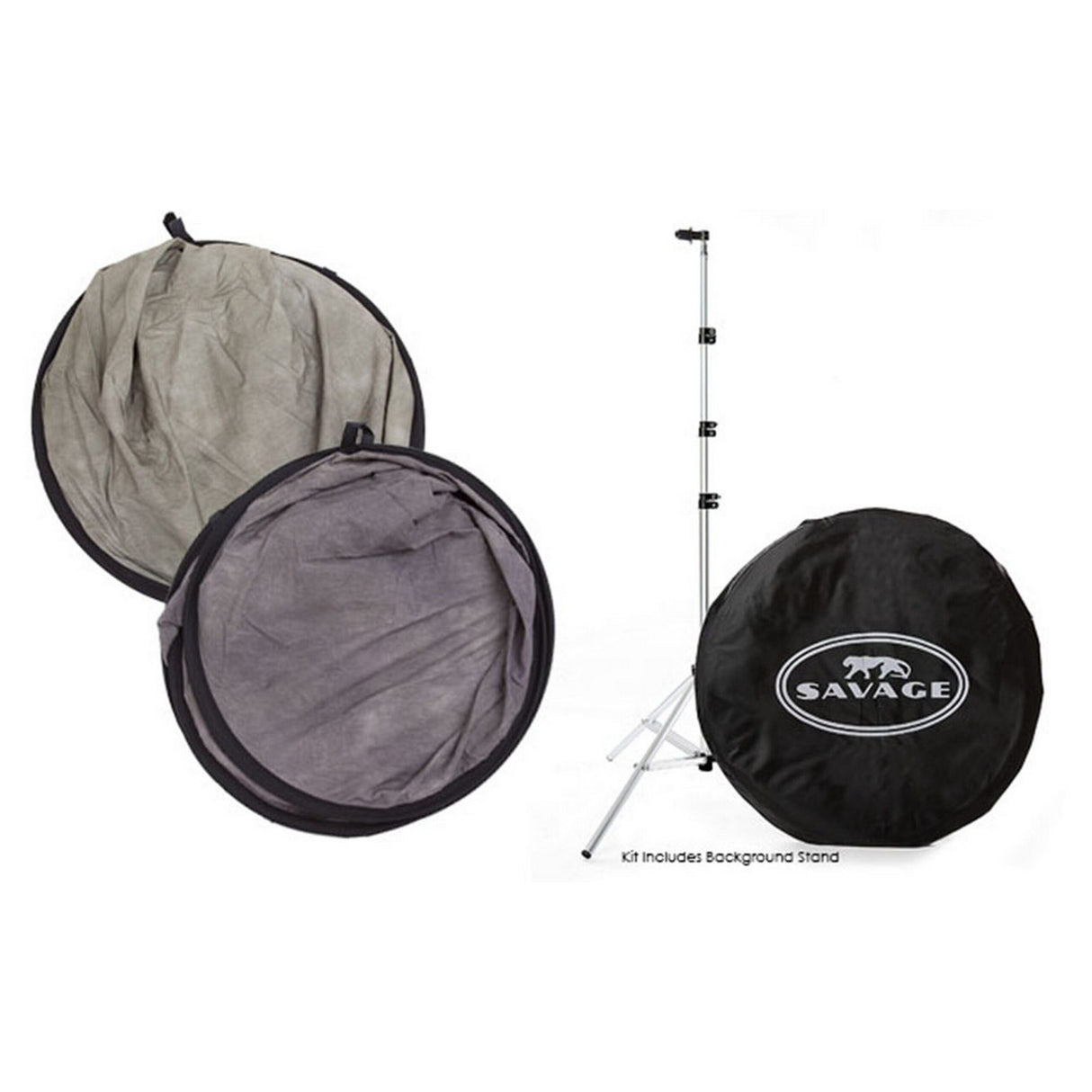 Savage CB104-KIT Collapsible Background Monsoon 5 x 6-Feet Kit